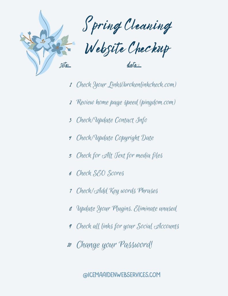 10 Website Cleaning Tips